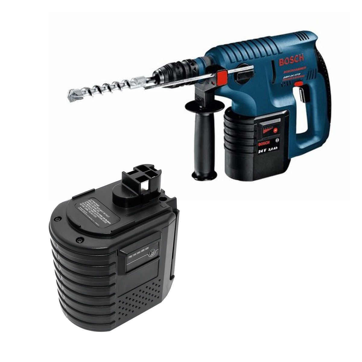 Replacement Battery for Ramset | Bosch | Würth DynaDrill 524 – Power Tool – 3000mAh / 24V