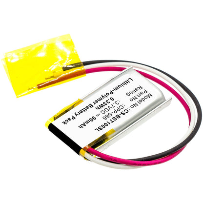 Replacement Battery for Beats  PB1 – Wireless Headset – 90mAh / 0.33Wh / 3.7V
