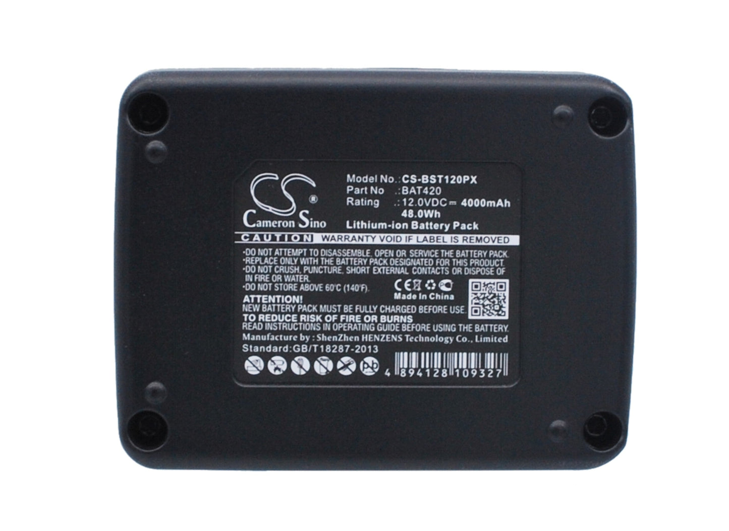 Replacement Battery for Bosch  12-Volt Max Tools – Power Tools – 4000mAh / 48.0Wh / 12.0V