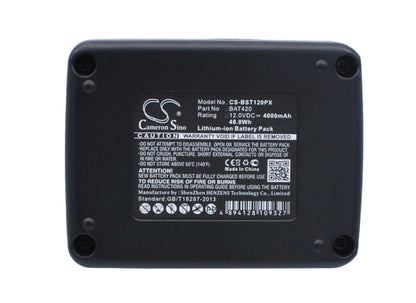 Replacement Battery for Bosch  12-Volt Max Tools – Power Tools – 4000mAh / 48.0Wh / 12.0V