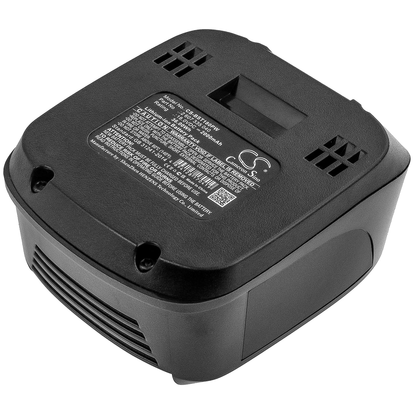 Replacement Battery for Bosch AdvancedCut 18 – 2000mAh / 36.0Wh