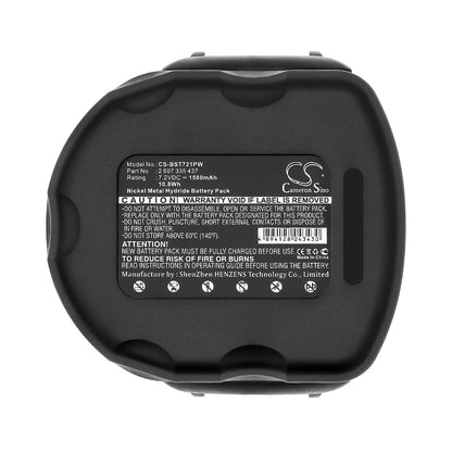 Replacement Battery for Bosch GSR 7.2-1 – Power Tool – 1500mAh / 7.2V