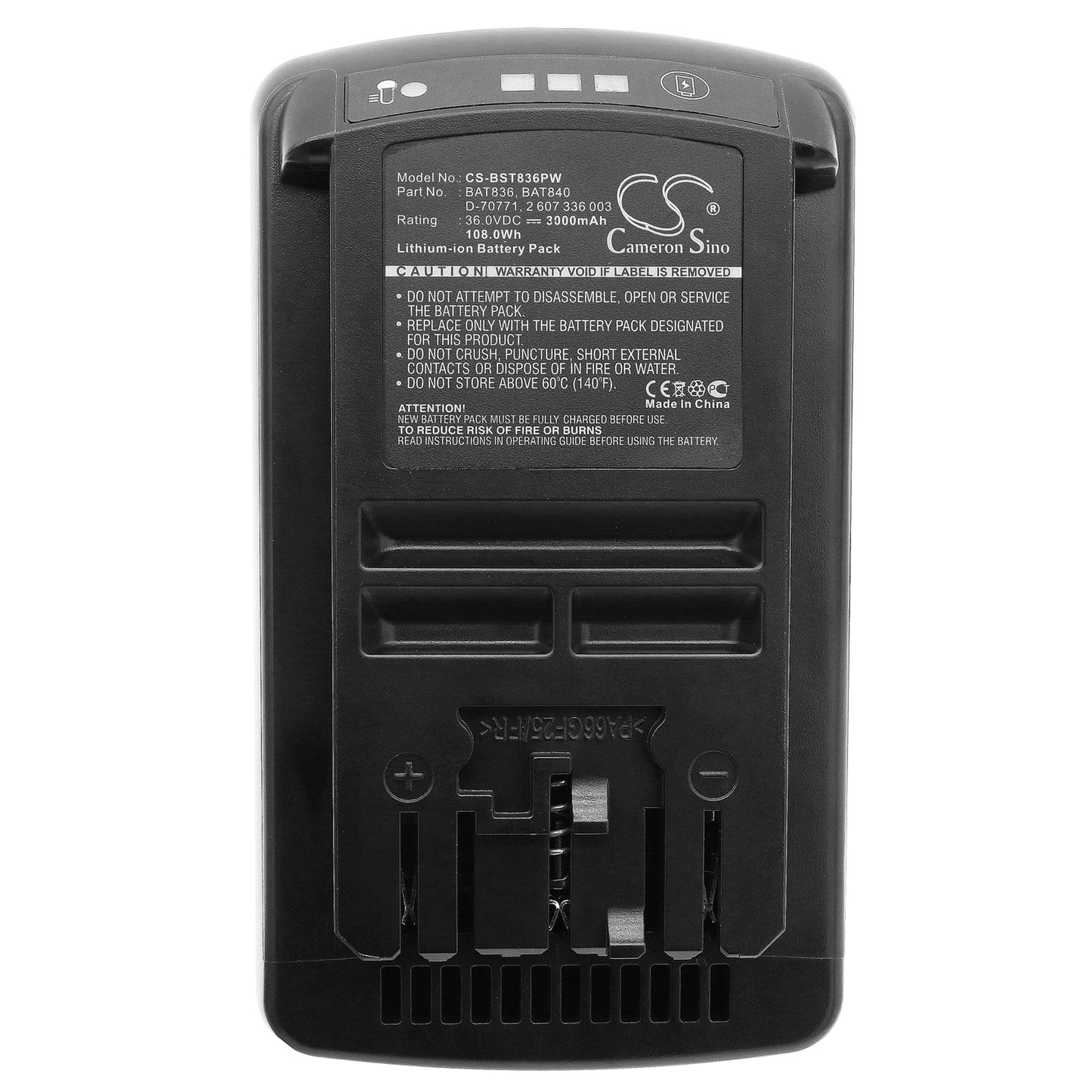 Replacement Battery for Bosch  11536C – Power Tools – 3000mAh / 108.00Wh / 36.0V