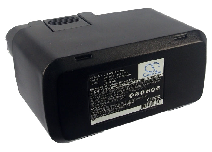 Replacement Battery for WURTH  702 396 5 – Power Tools – 2100mAh / 20.16Wh / 9.6V