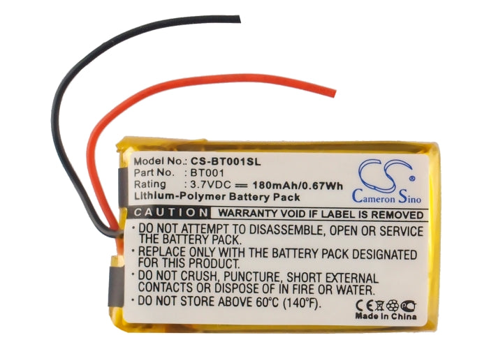Replacement Battery for Globalstar  001 – GPS, Navigator – 180mAh / 0.67Wh / 3.7V