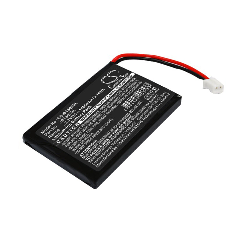 Replacement Battery for DELL  BT GPS BT-309 – GPS, Navigator – 1000mAh / 3.70Wh / 3.7V
