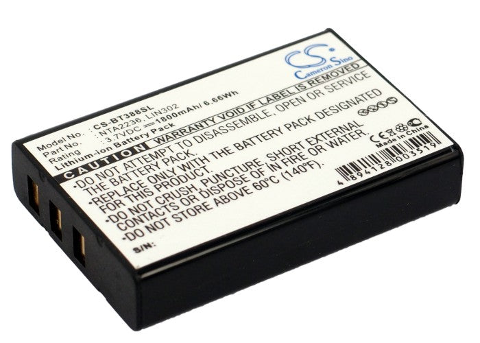 Replacement Battery for OnCourse  SiRF Star III – GPS, Navigator – 1800mAh / 6.66Wh / 3.7V