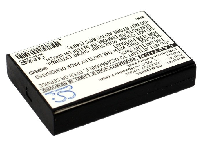 Replacement Battery for GNS  5840 – GPS, Navigator – 1800mAh / 6.66Wh / 3.7V