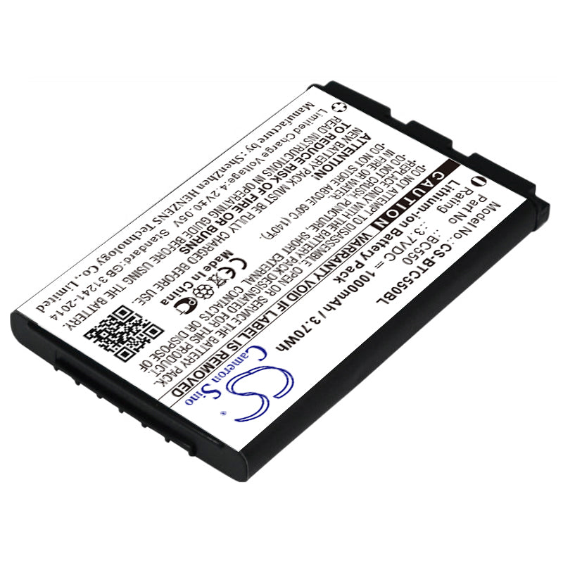 Replacement Battery for Bitel IC5500 – Payment Terminal – 1000mAh / 3.7V
