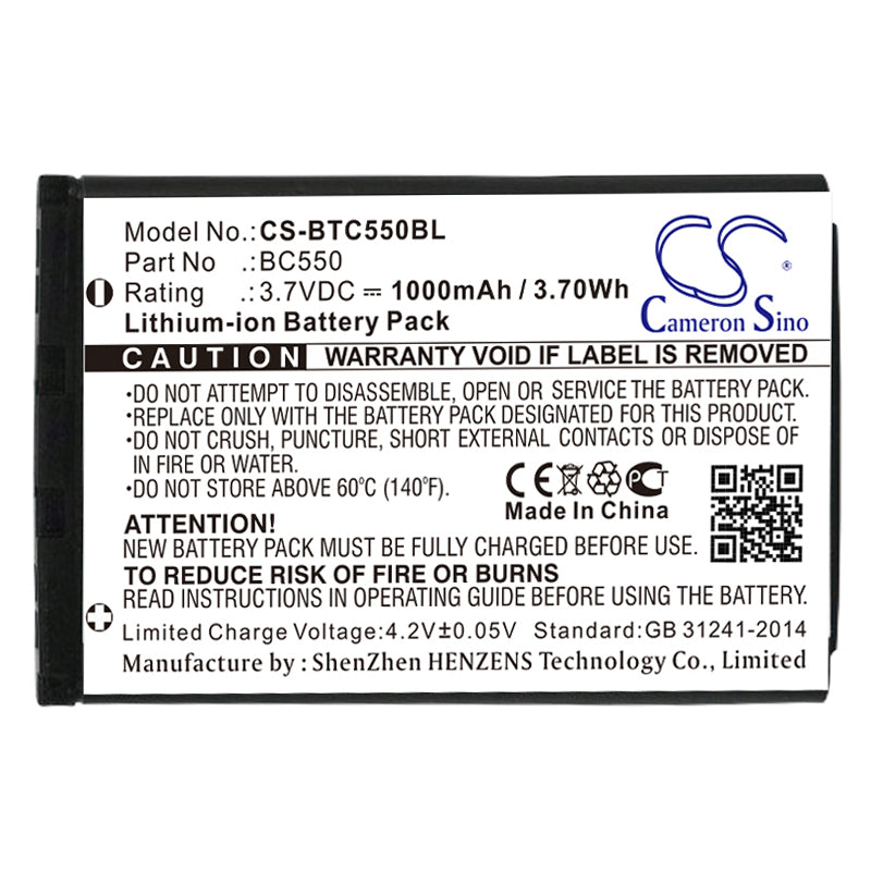 Replacement Battery for Bitel IC5500 – Payment Terminal – 1000mAh / 3.7V