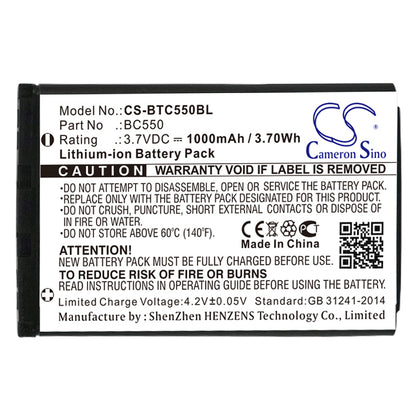 Replacement Battery for Bitel IC5500 – Payment Terminal – 1000mAh / 3.7V