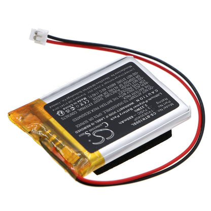 Replacement Battery for Blaupunkt  BADRADIO SRB 10 – Speaker – 600mAh / 2.22Wh / 3.7V