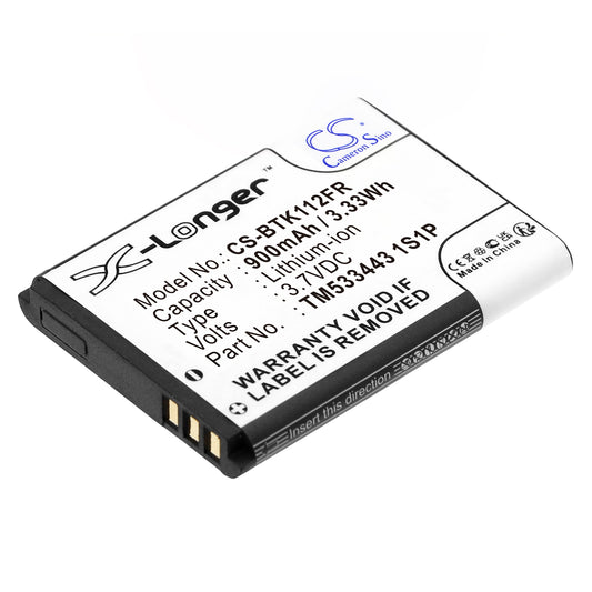 Replacement Battery for Blaupunkt | Flextone | Callstel BT Drive Free 111 – Car Speaker – 900mAh / 3.7V
