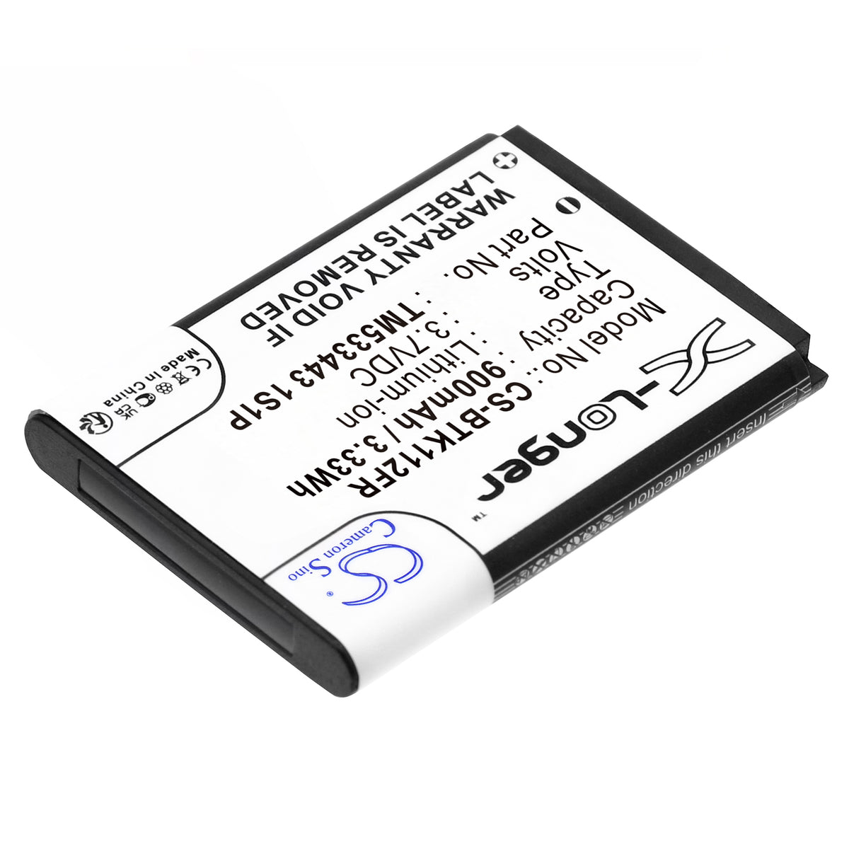 Replacement Battery for Blaupunkt | Flextone | Callstel BT Drive Free 111 – Car Speaker – 900mAh / 3.7V