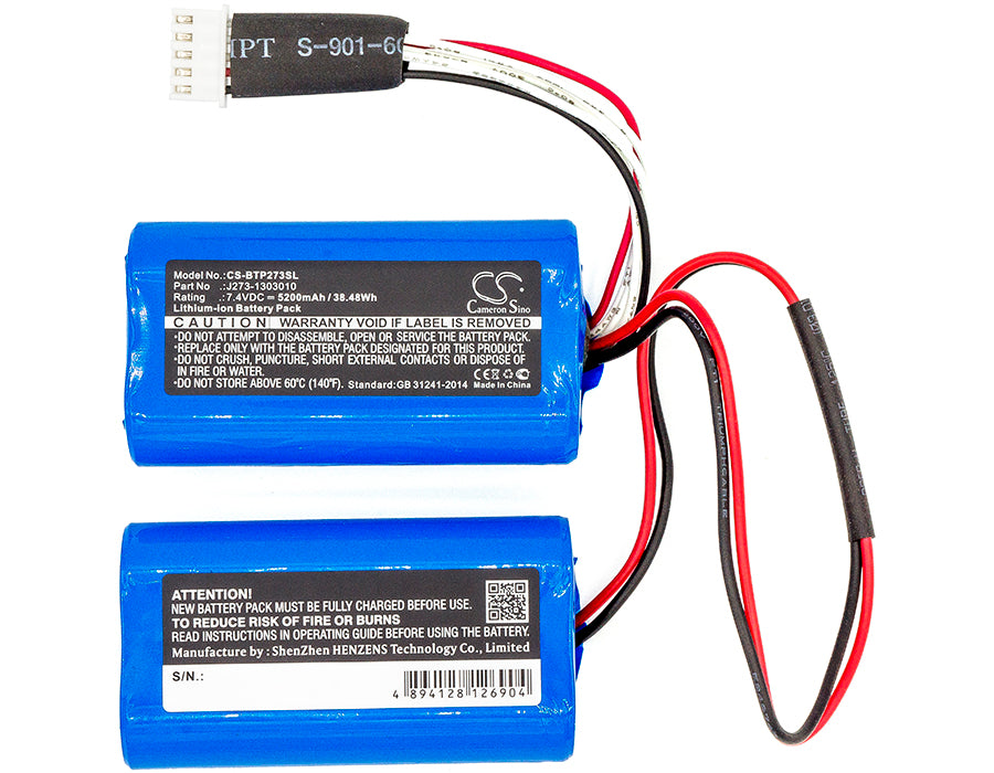 Replacement Battery for Beats  J273 – 5200mAh / 38.48Wh