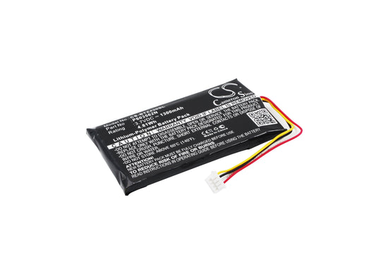 Replacement Battery for Binatone Z430BT – GPS, Navigator – 1300mAh / 3.7V