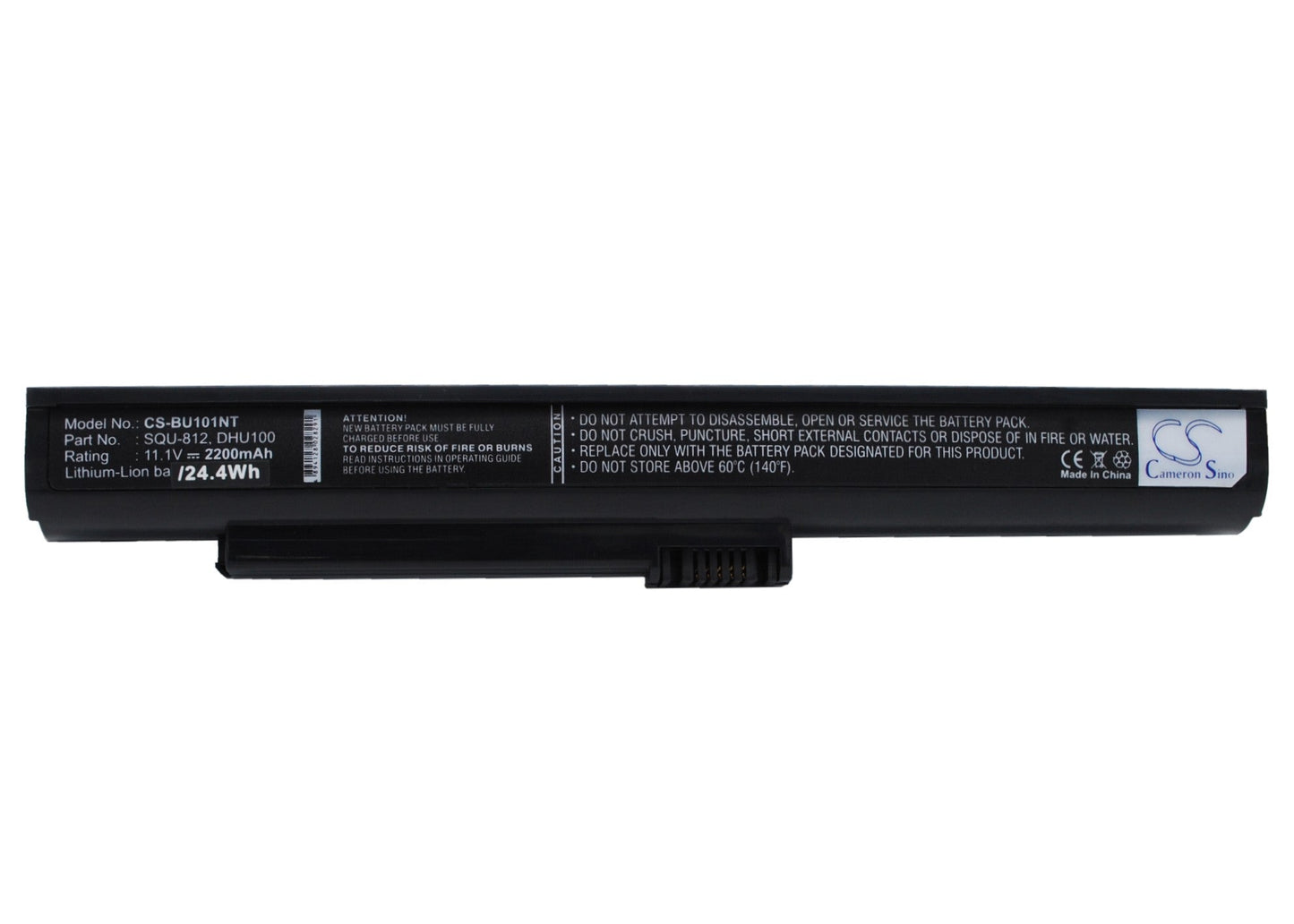 Replacement Battery for Fujitsu  M2010 – Notebook, Laptop – 2200mAh/24.42Wh / 11.1V