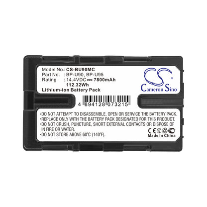 Replacement Battery for Sony PMW-EX1 – Camera – 7800mAh / 14.4V