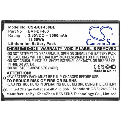 Replacement Battery for Bluebird  EF400 – Barcode Scanner – 3000mAh / 11.55Wh / 3.85V