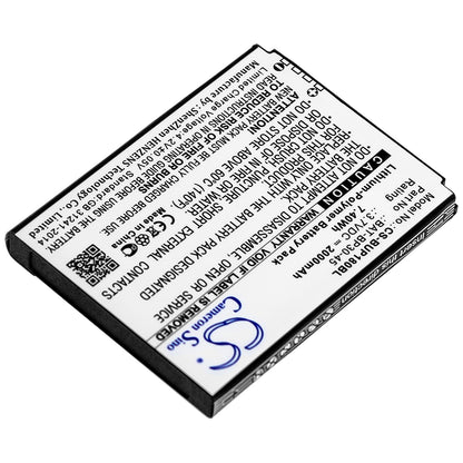 Replacement Battery for BlueBird BP30 – Barcode Scanner – 2000mAh / 3.7V - image 2