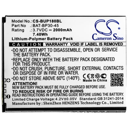 Replacement Battery for BlueBird BP30 – Barcode Scanner – 2000mAh / 3.7V - image 3