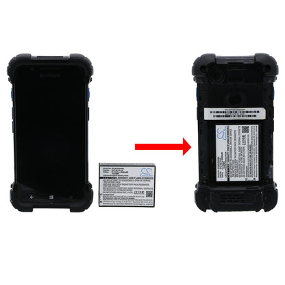 Replacement Battery for Pidion | BlueBird BP30 – Barcode Scanner – 3900mAh / 3.7V - image 5