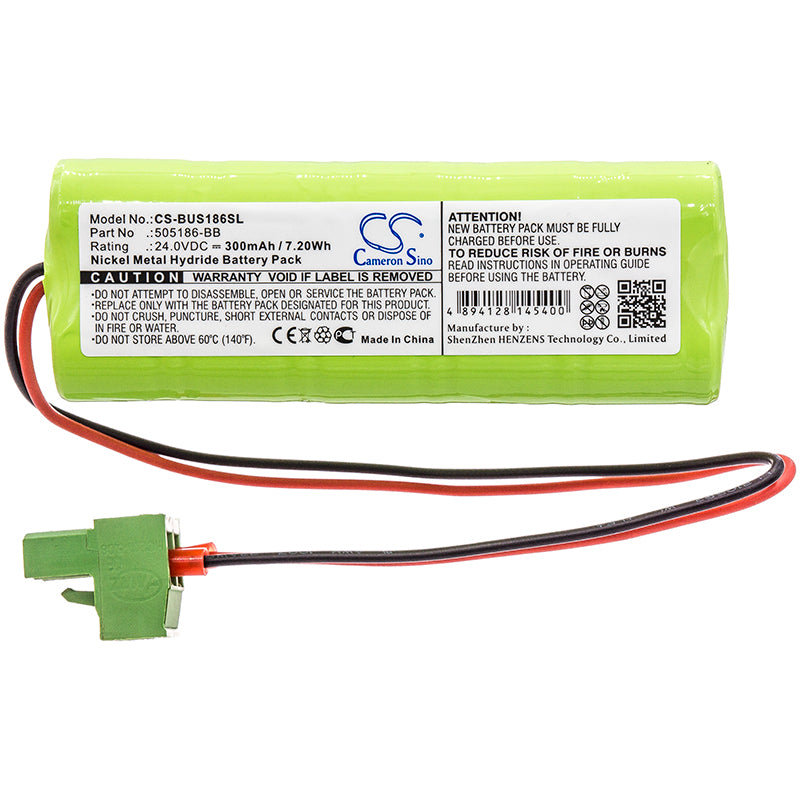 Replacement Battery for Besam automatische Turoffnung EMC – Door Lock – 300mAh / 24V