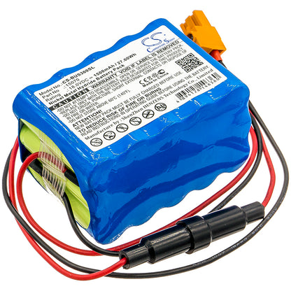 Replacement Battery for Besam automatische Turoffnung CUD3000 – Door Lock – 1500mAh / 18V