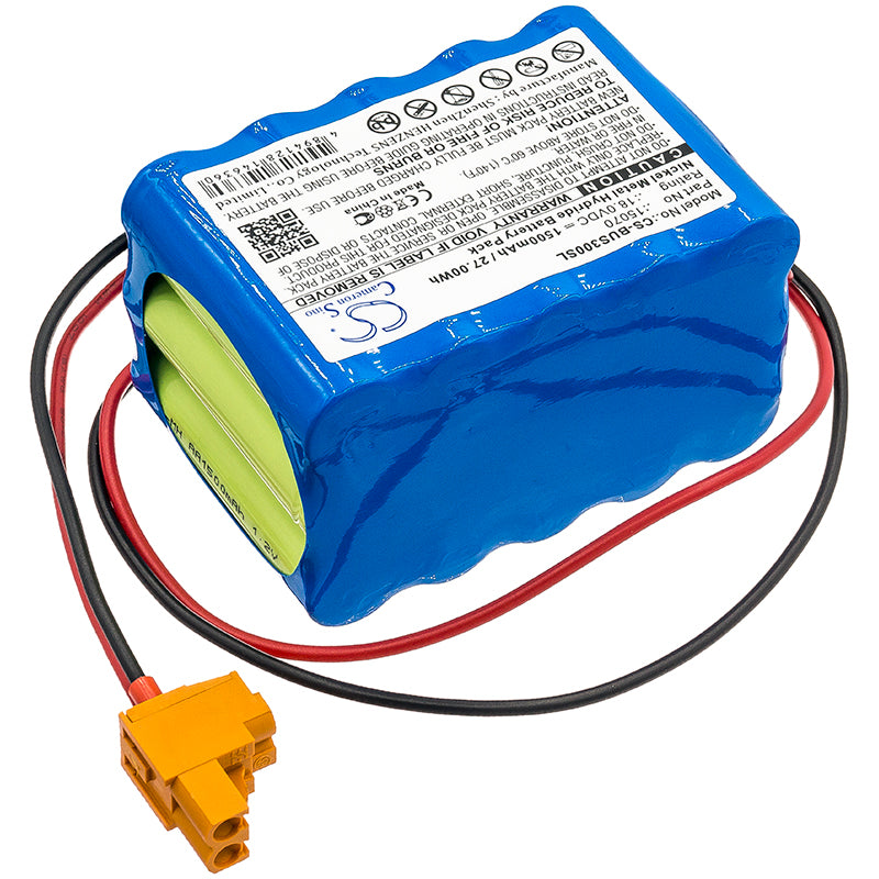 Replacement Battery for Besam automatische Turoffnung CUD3000 – Door Lock – 1500mAh / 18V