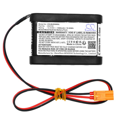 Replacement Battery for Besam folgende Gerate PSMB-5 – Door Lock – 1500mAh / 12V