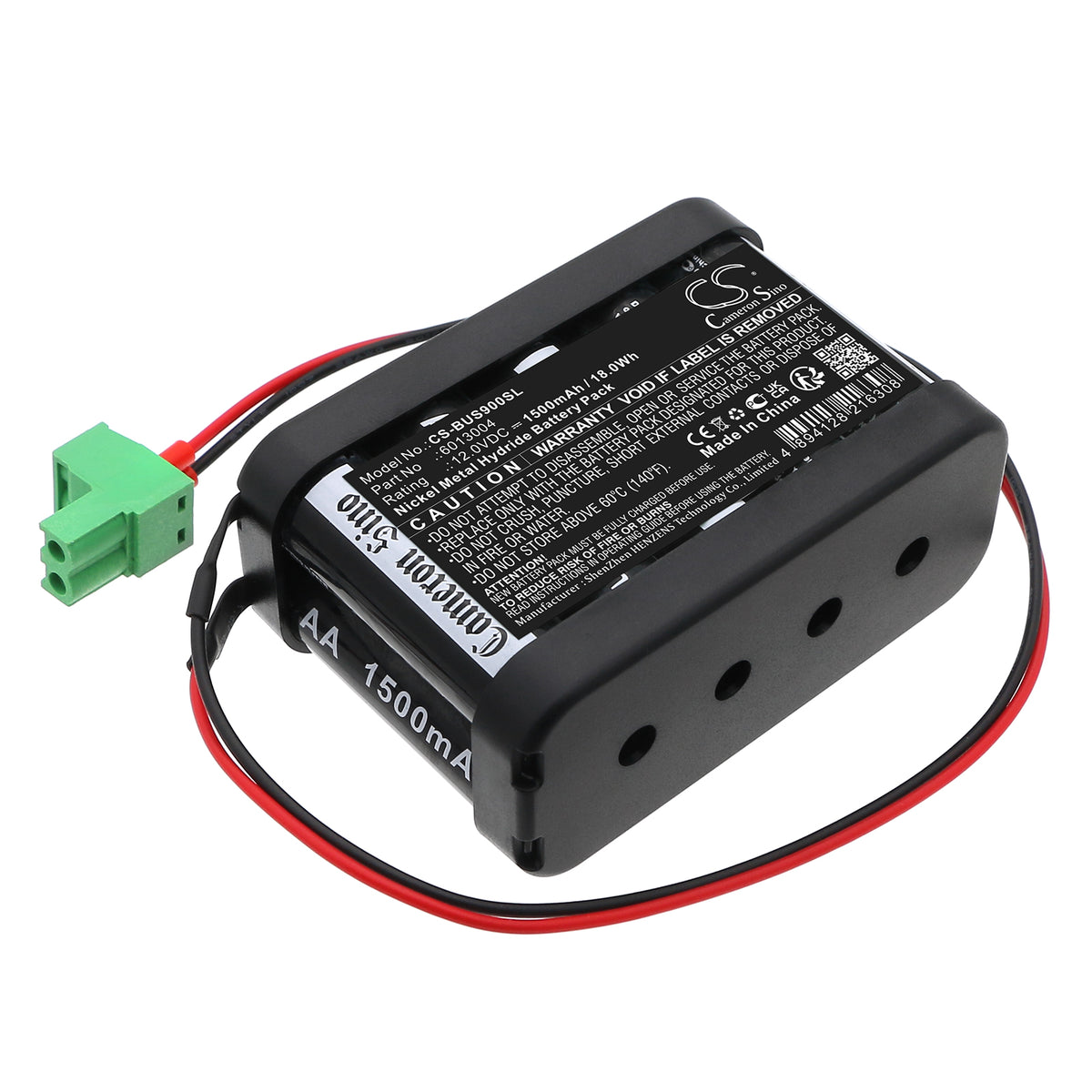 Replacement Battery for Besam Cud 9 EMD – Automatic Doors – 1500mAh / 12V