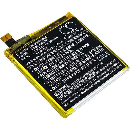 Replacement Battery for BlackView BV6000 – Mobile, SmartPhone – 3000mAh / 3.8V