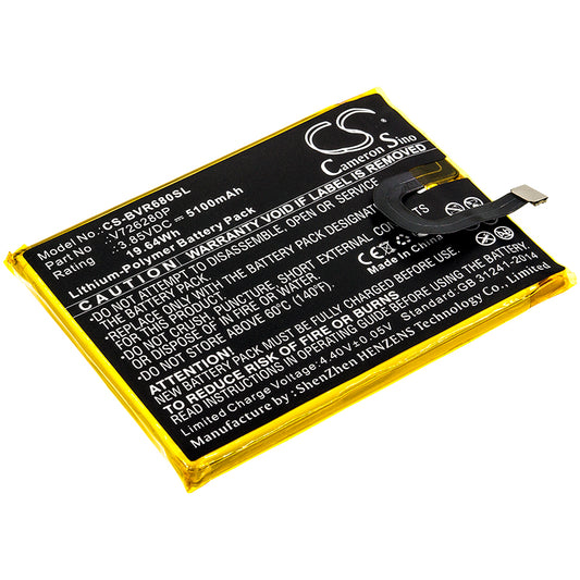 Replacement Battery for BlackView BV6800 – Mobile, SmartPhone – 5100mAh / 3.85V