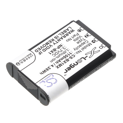 Replacement Battery for Sony CX405 Handycam – Camera – 1150mAh / 3.7V