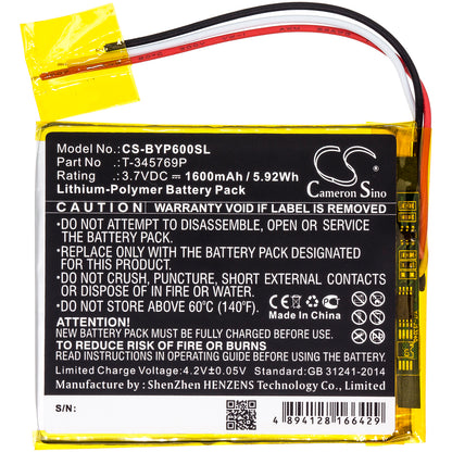 Replacement Battery for Boyue P6 – E-book, E-reader – 1600mAh / 3.7V