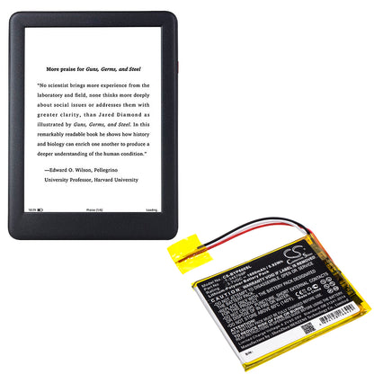 Replacement Battery for Boyue P6 – E-book, E-reader – 1600mAh / 3.7V