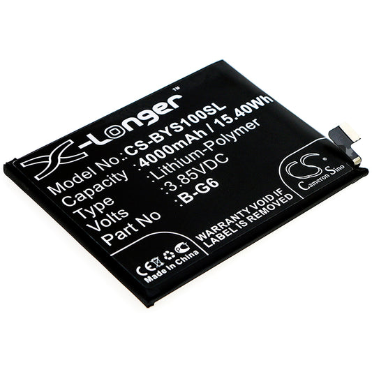 Replacement Battery for Vivo S1 Pro – Mobile, SmartPhone – 4000mAh / 3.85V