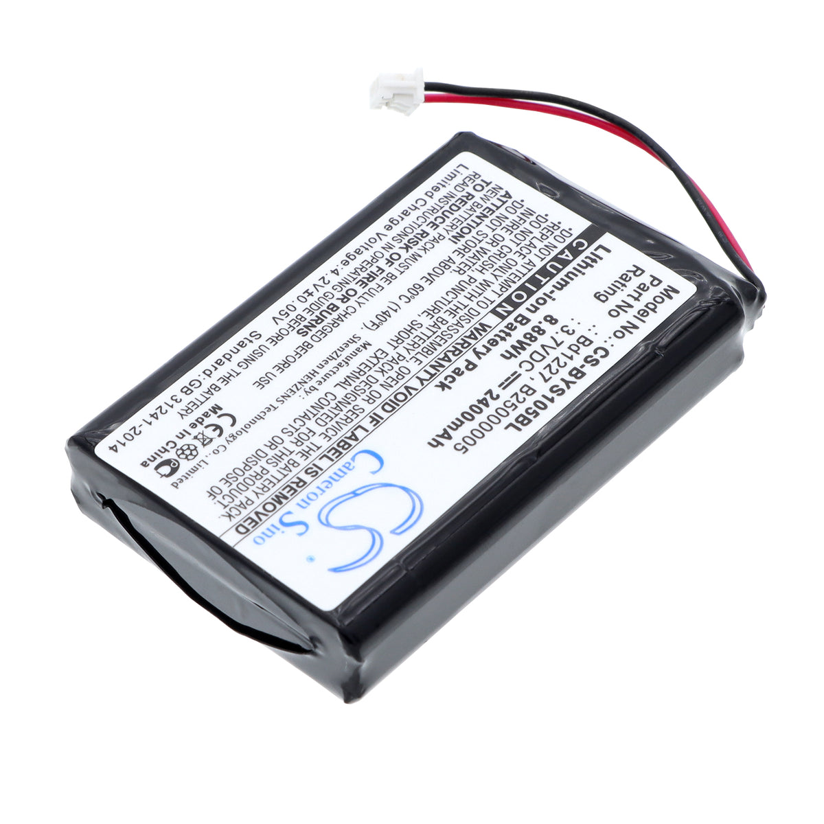Replacement Battery for Baracoda | Ingenico RoadRunners Evolution 1D – Barcode Scanner – 2400mAh / 3.7V