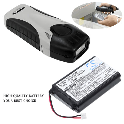 Replacement Battery for Baracoda | Ingenico RoadRunners Evolution 1D – Barcode Scanner – 2400mAh / 3.7V