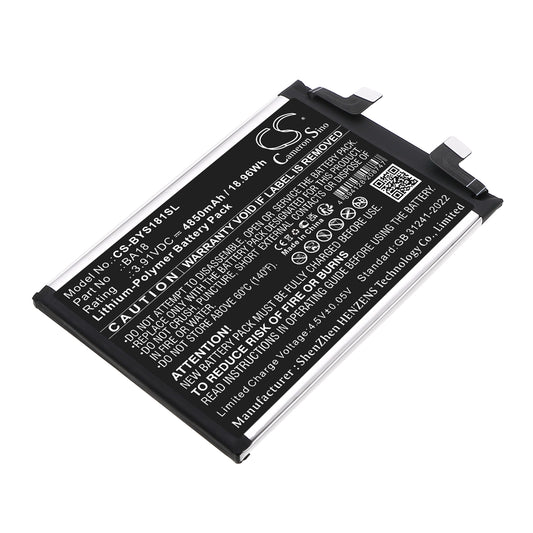 Replacement Battery for Vivo V2344A – Mobile, SmartPhone – 4850mAh / 3.91V