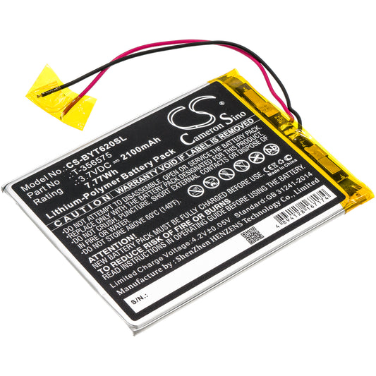 Replacement Battery for Boyue T62 – E-book, E-reader – 2100mAh / 3.7V