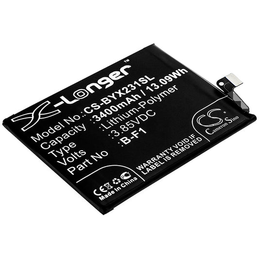 Replacement Battery for Vivo X23 Symphony – Mobile, SmartPhone – 3400mAh / 3.85V