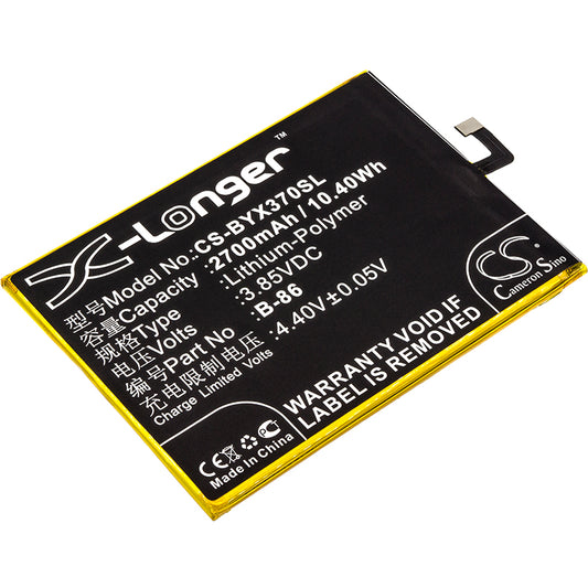 Replacement Battery for Vivo | BBK Y37 – Mobile, SmartPhone – 2700mAh / 3.85V