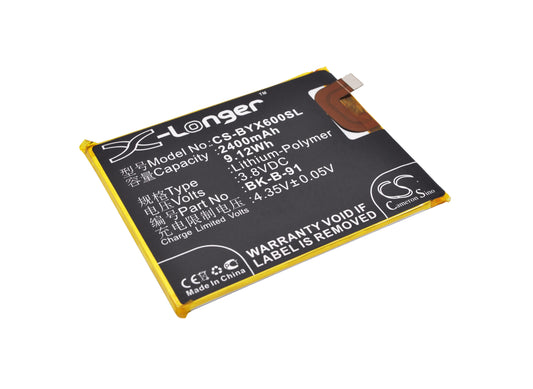 Replacement Battery for BBK | Vivo VIVO X6 – Mobile, SmartPhone – 2400mAh / 3.8V