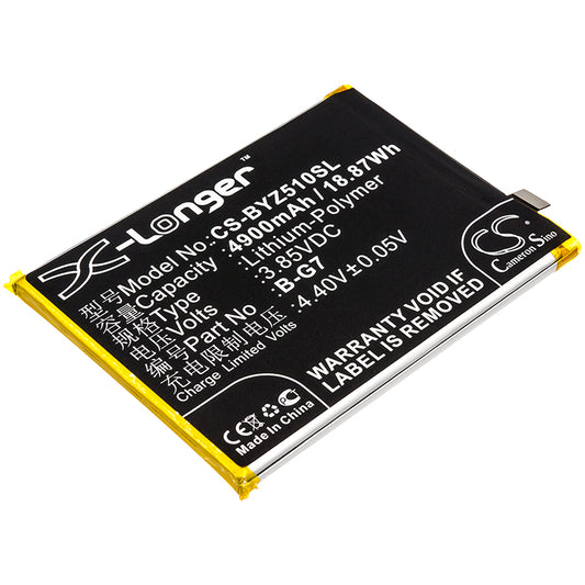 Replacement Battery for Vivo | BBK Z5x – Mobile, SmartPhone – 4900mAh / 3.85V