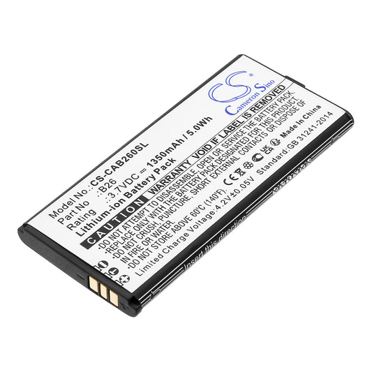 Replacement Battery for CAT B26 – Mobile, SmartPhone – 1350mAh / 3.7V