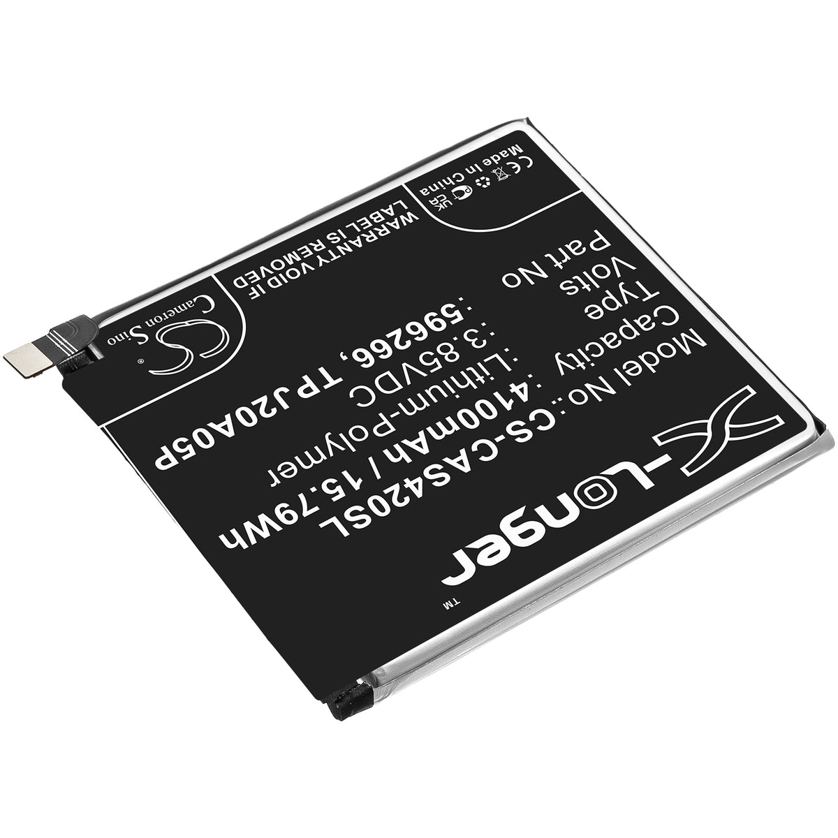 Replacement Battery for CAT | CATERPILLAR S42 – Mobile, SmartPhone – 4100mAh / 3.85V