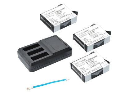 Replacement Battery for GoPro Hero 4 – Cosmetic Mirror