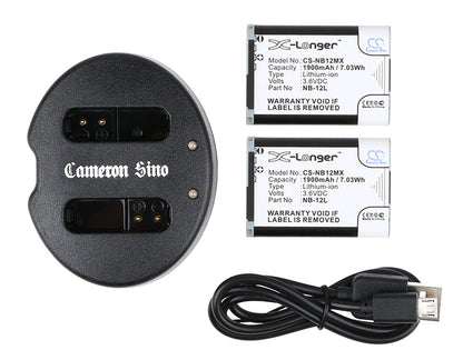 Replacement Battery for Canon PowerShot N100 – Cosmetic Mirror