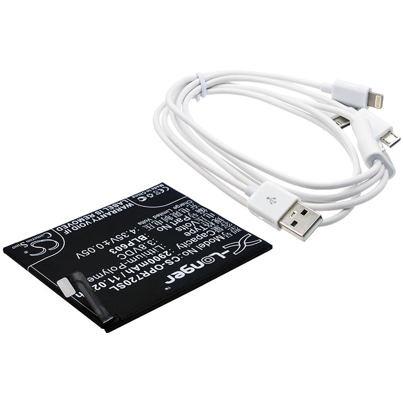 Replacement Battery for Oppo R7S – Cosmetic Mirror